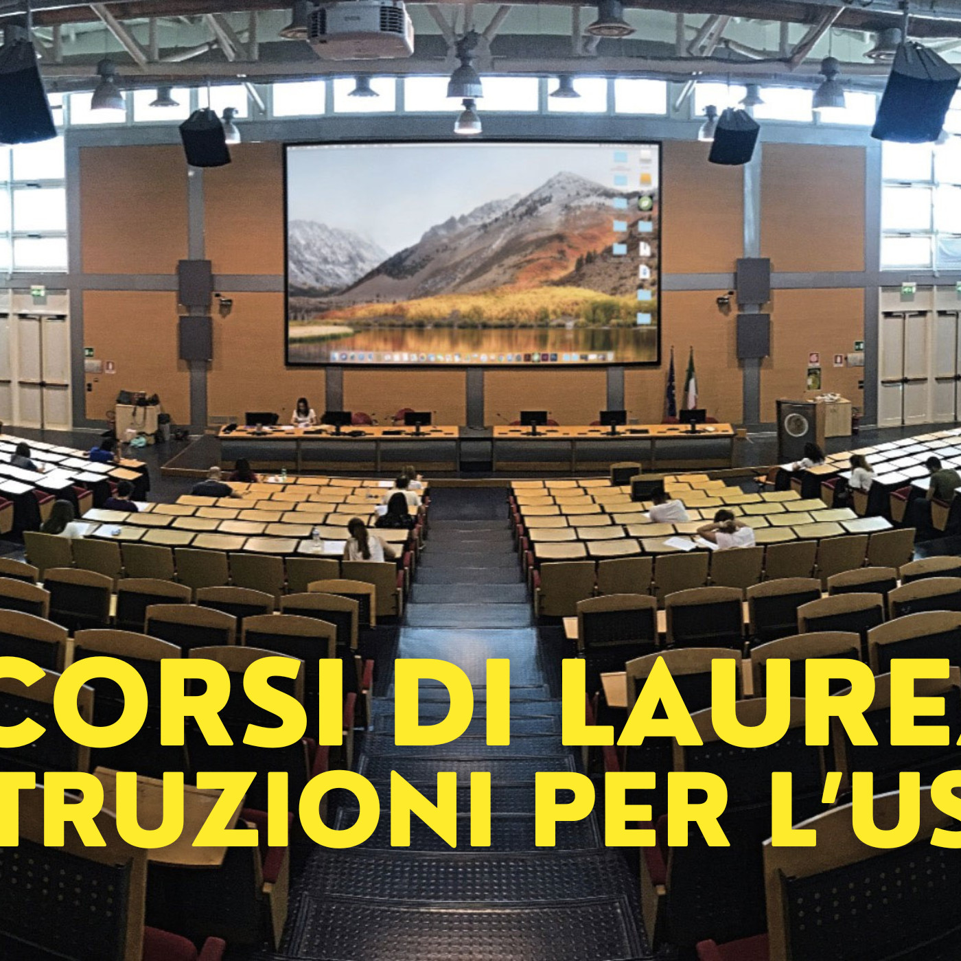 I corsi di laurea